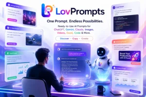 LovPrompts – The Ultimate AI Prompt Library for ChatGPT, Gemini & Claude