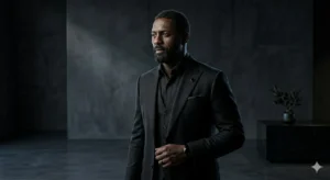 Professional Luxury Black Portrait Prompt for Cinematic AI Photos